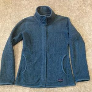 Patagonia Fleece  Full Zip Front 3 Button Collar Size XS